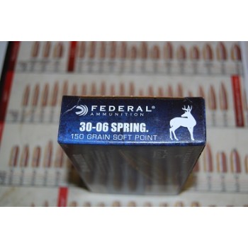 .30-06 Federal 150gr Soft Point - Box of 20 .30-06 Federal 150gr Soft Point - Box of 20